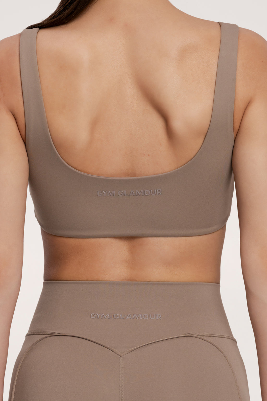 Sutien sport pilates era warm beige