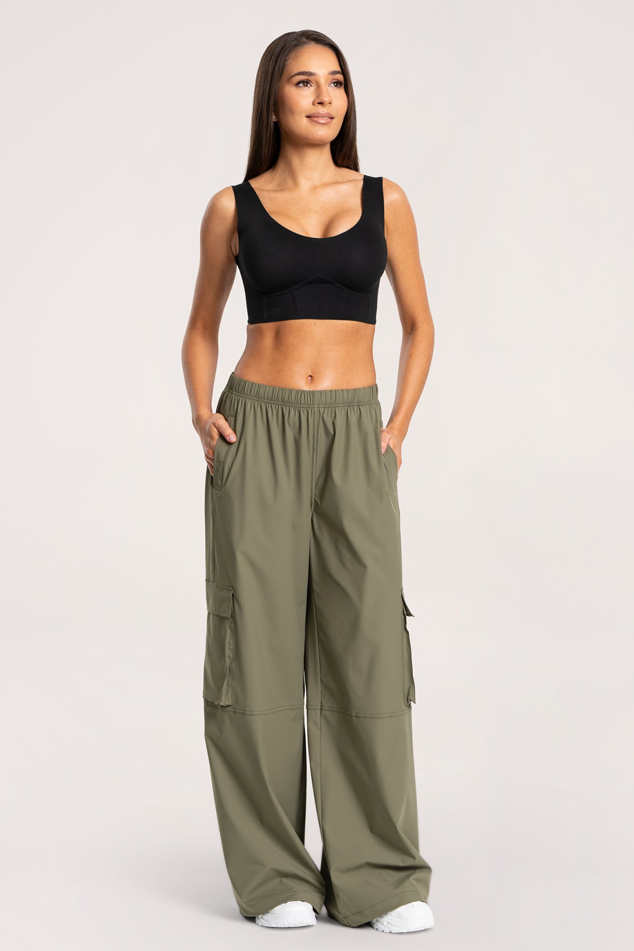Pantaloni cargo UN1FORM khaki