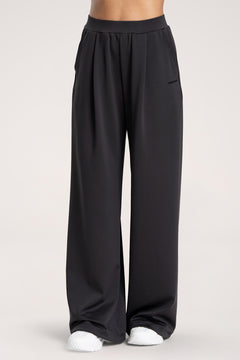 Pantaloni wide UN1FORM black