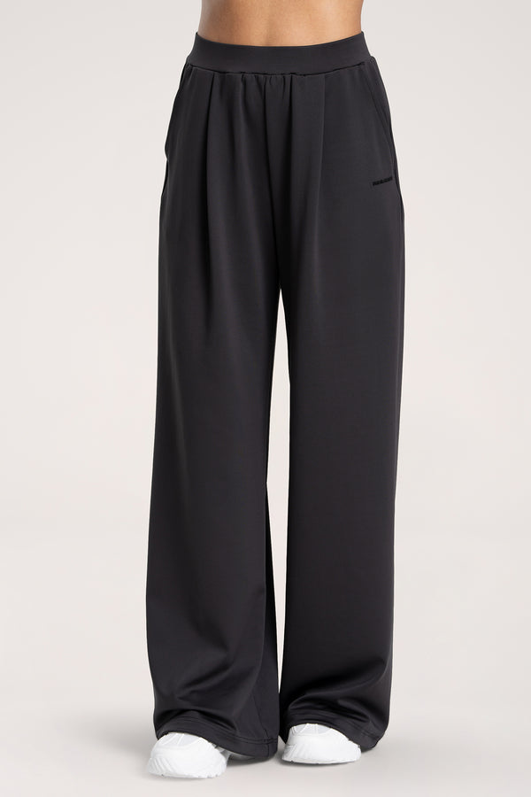 Pantaloni wide UN1FORM black