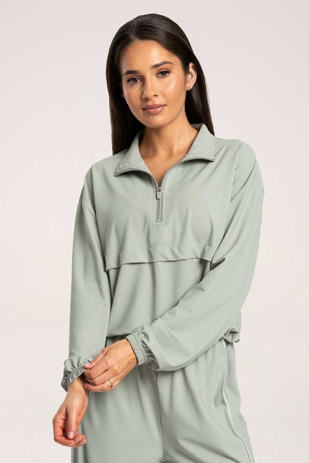 Bluză Slick UN1FORM olive grey