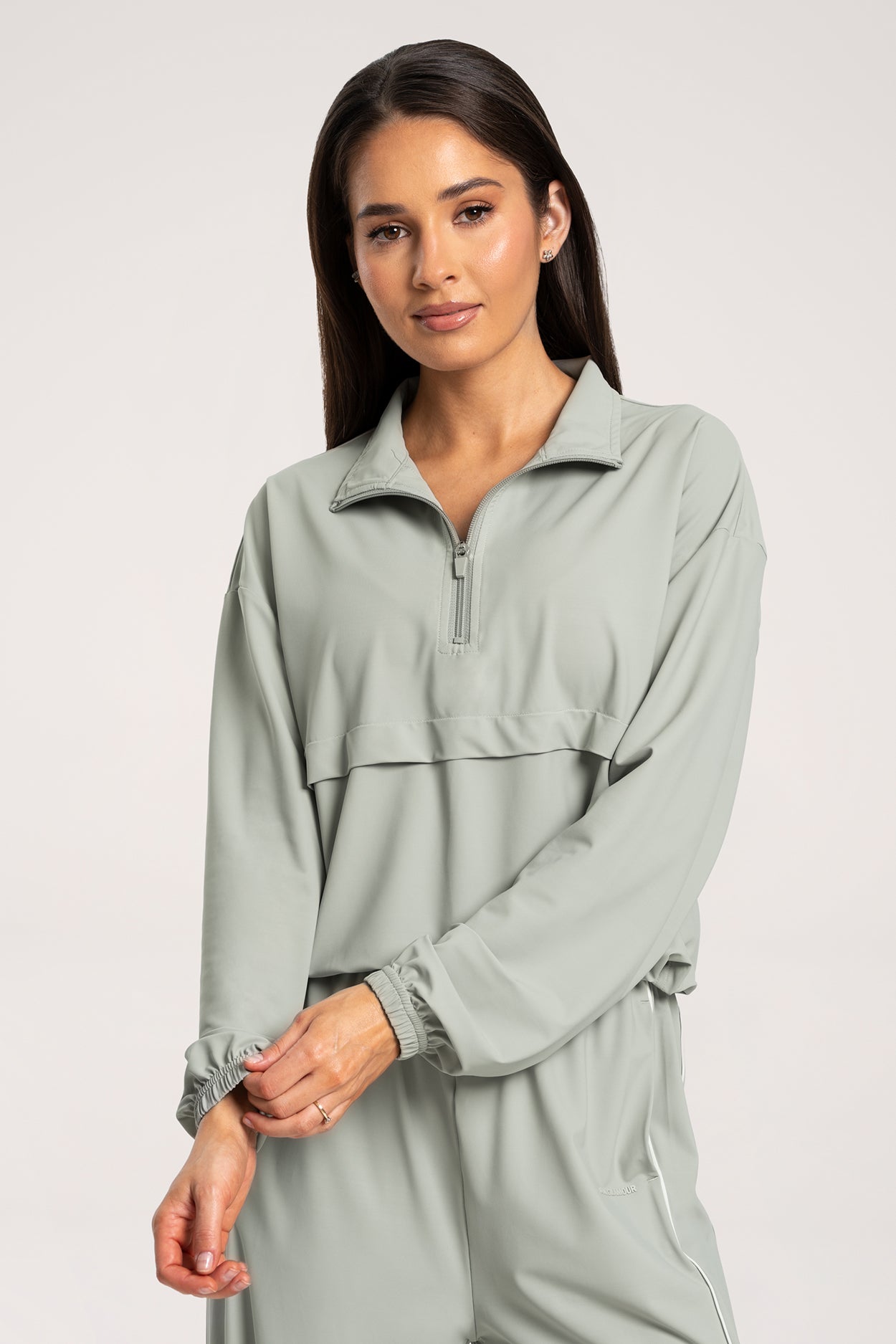 Bluză Slick UN1FORM olive grey
