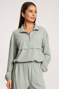 Bluză Slick UN1FORM olive grey