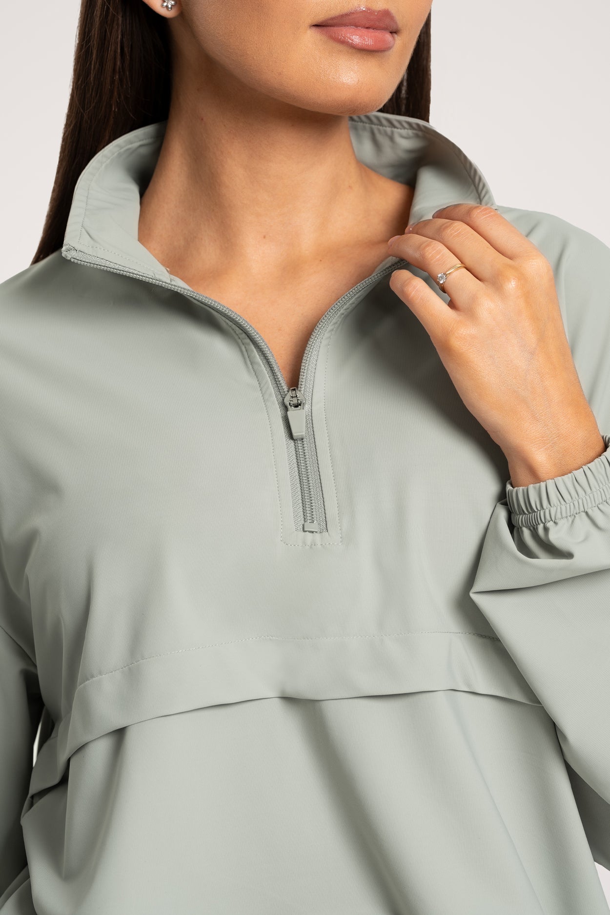 Bluză Slick UN1FORM olive grey