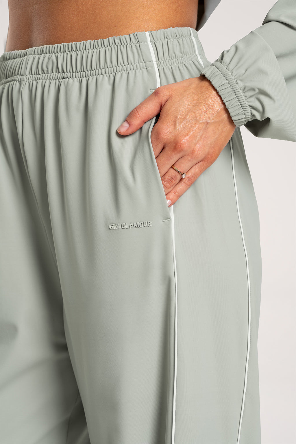 Pantaloni Slick UN1FORM olive grey