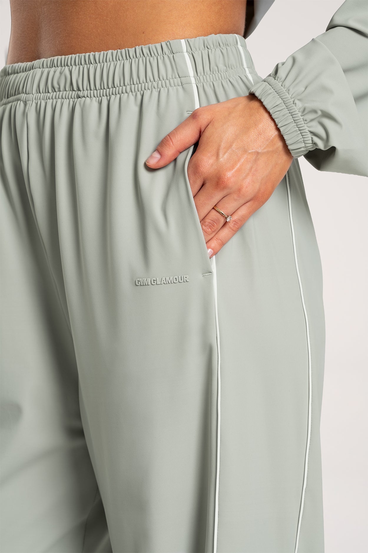 Pantaloni Slick UN1FORM olive grey