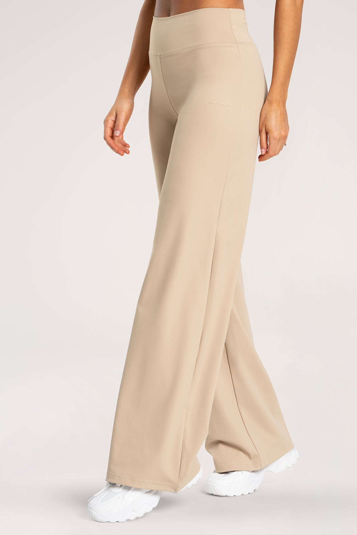 Pantaloni booty tie UN1FORM sand