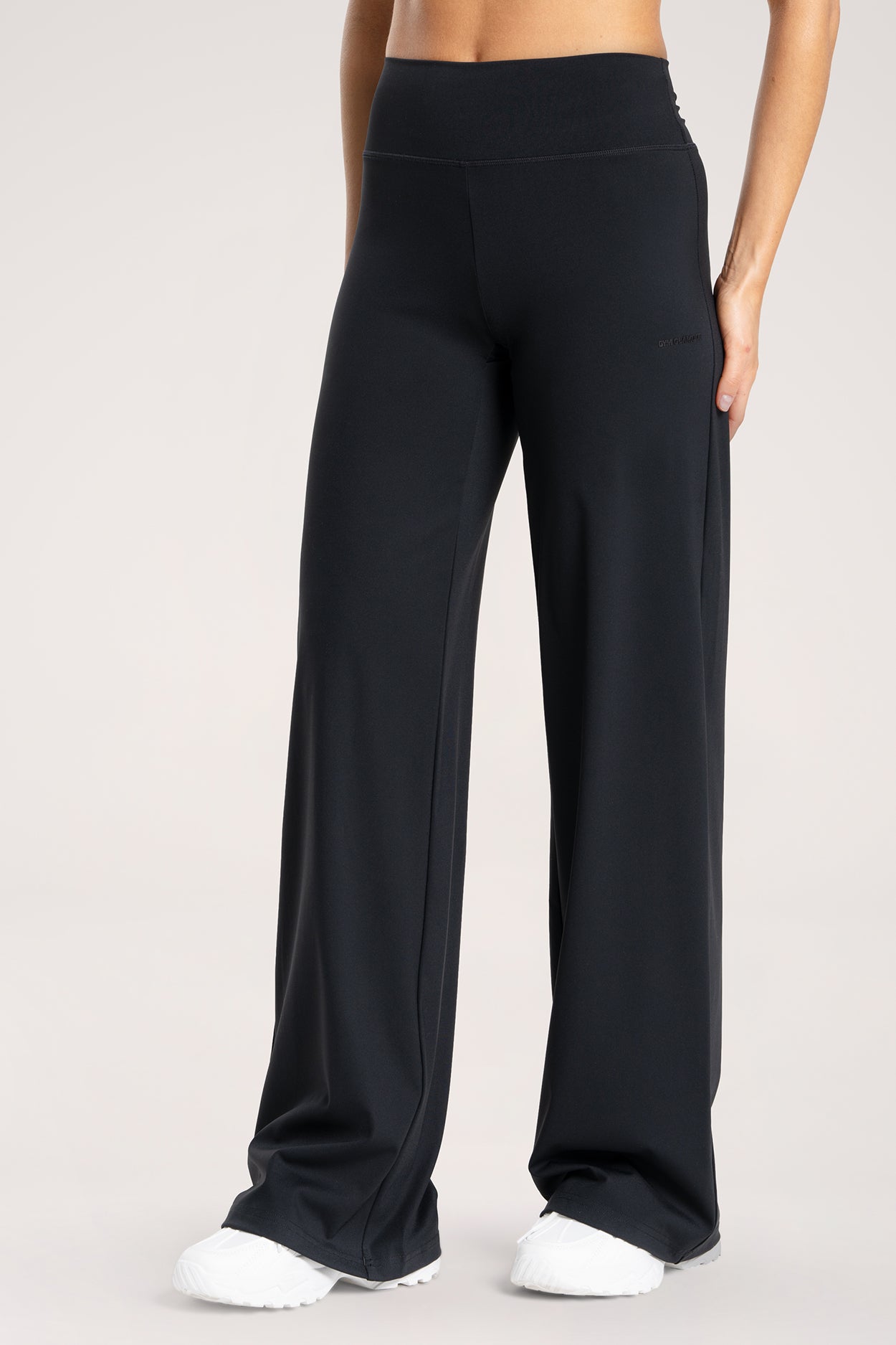 Pantaloni booty tie UN1FORM black