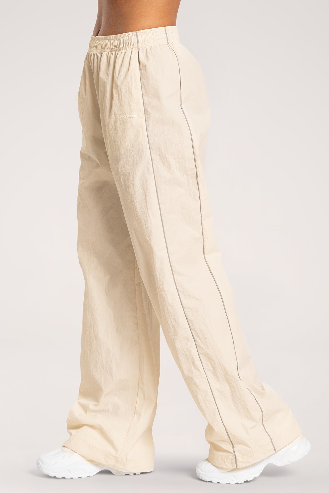 Pantaloni din fâș UN1FORM vanilla