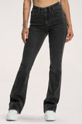 Blugi evazați push up black