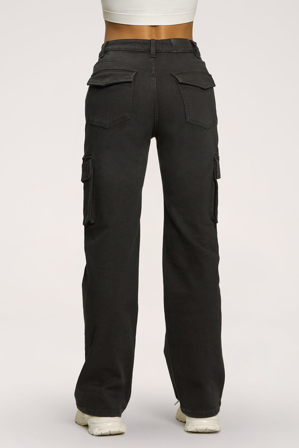 Blugi cargo black