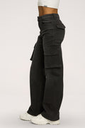 Blugi cargo black