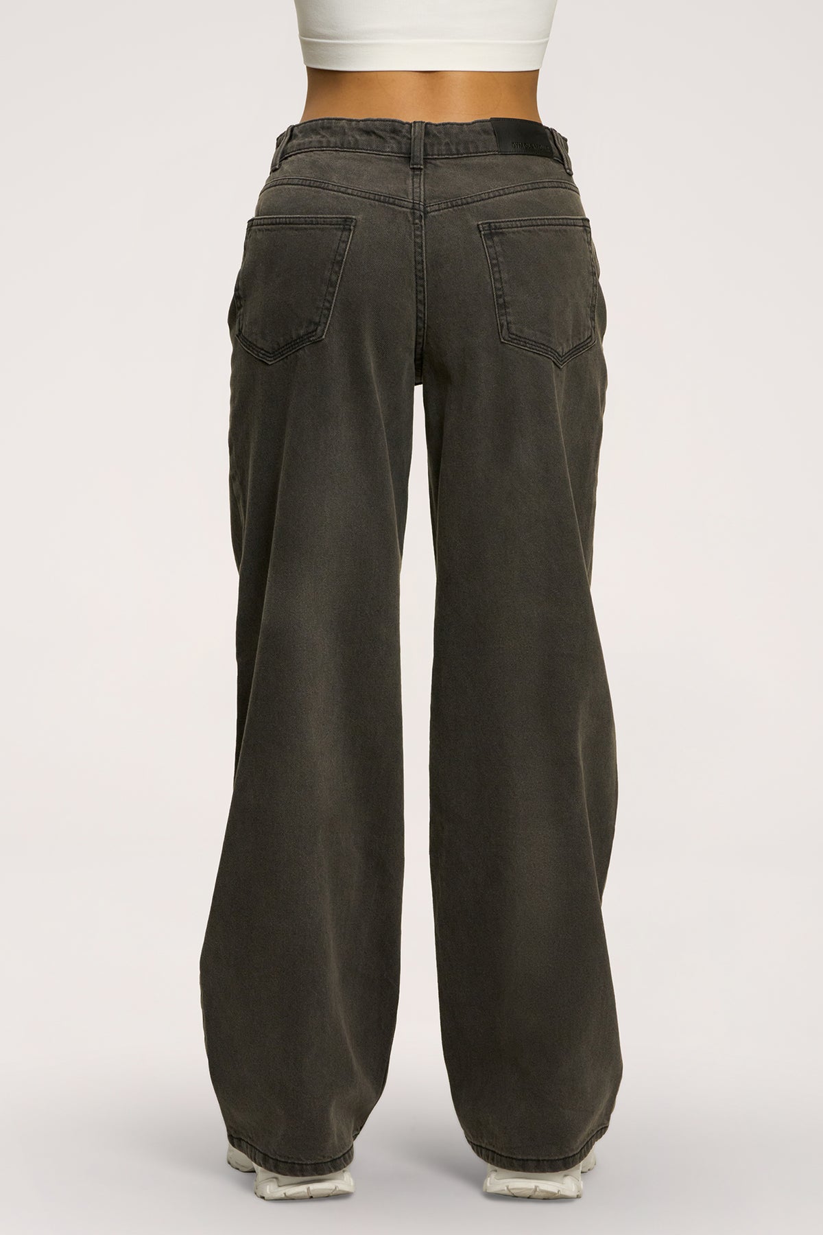 Blugi boyfriend grey