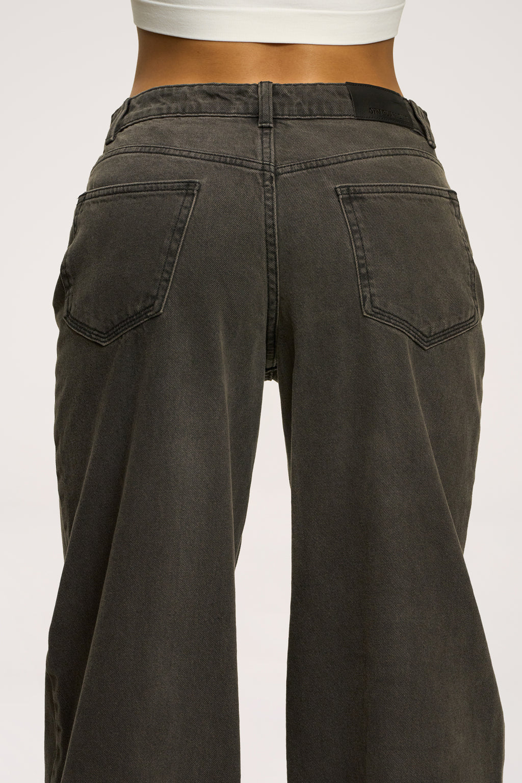 Blugi boyfriend grey