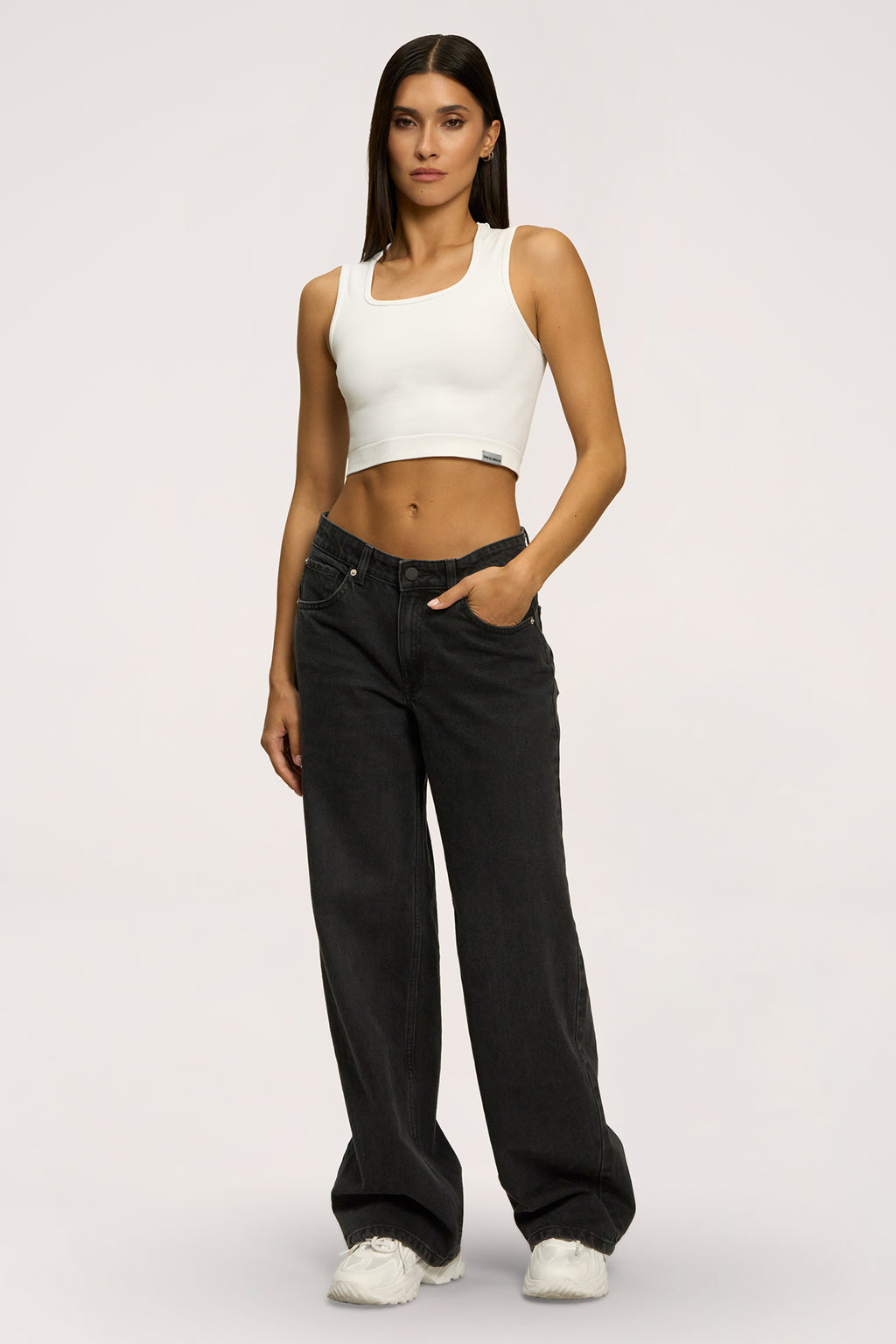 Blugi boyfriend black