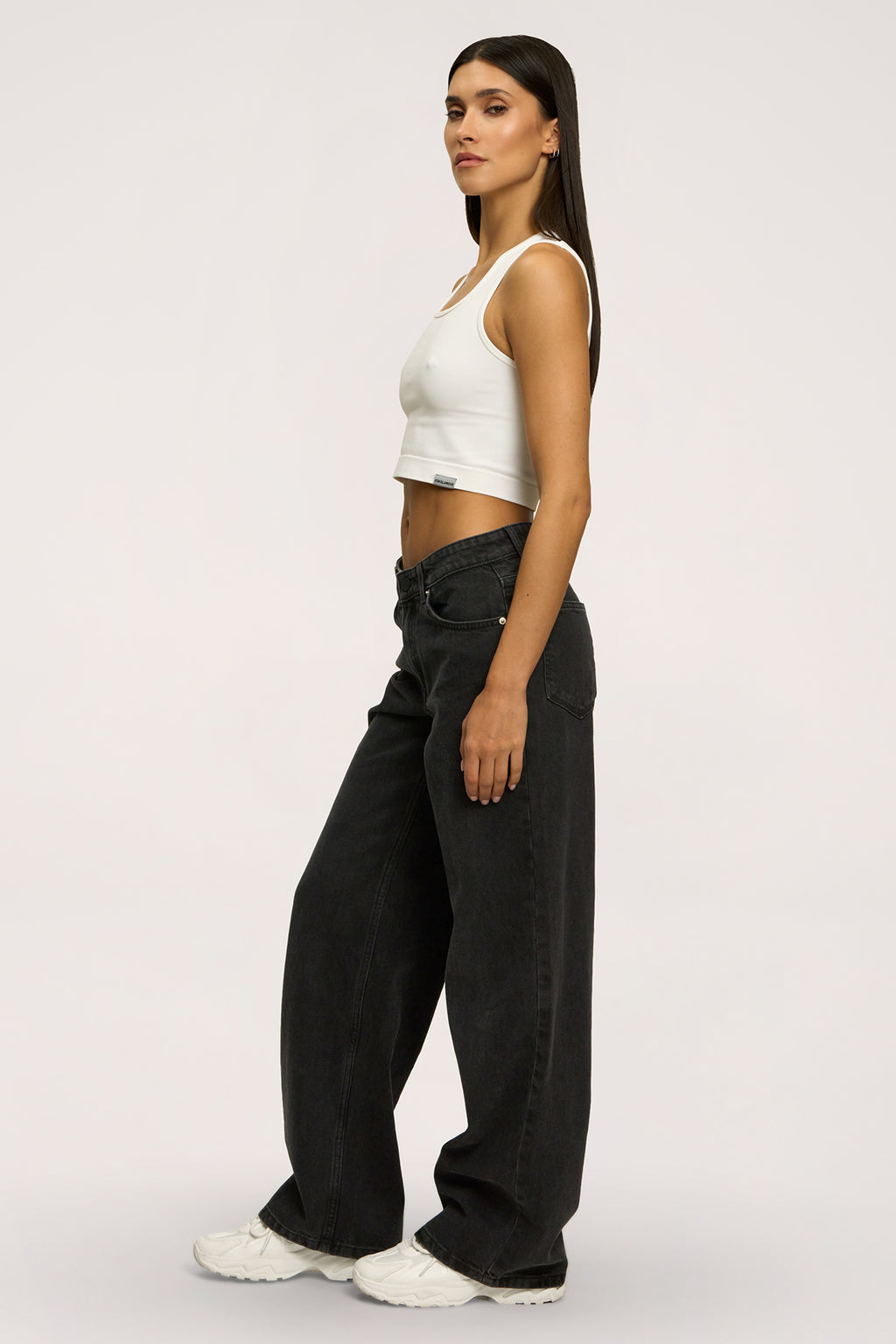 Blugi boyfriend black