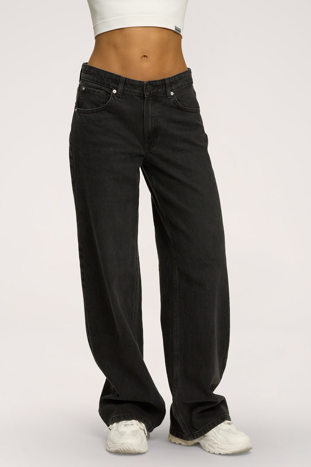 Blugi boyfriend black