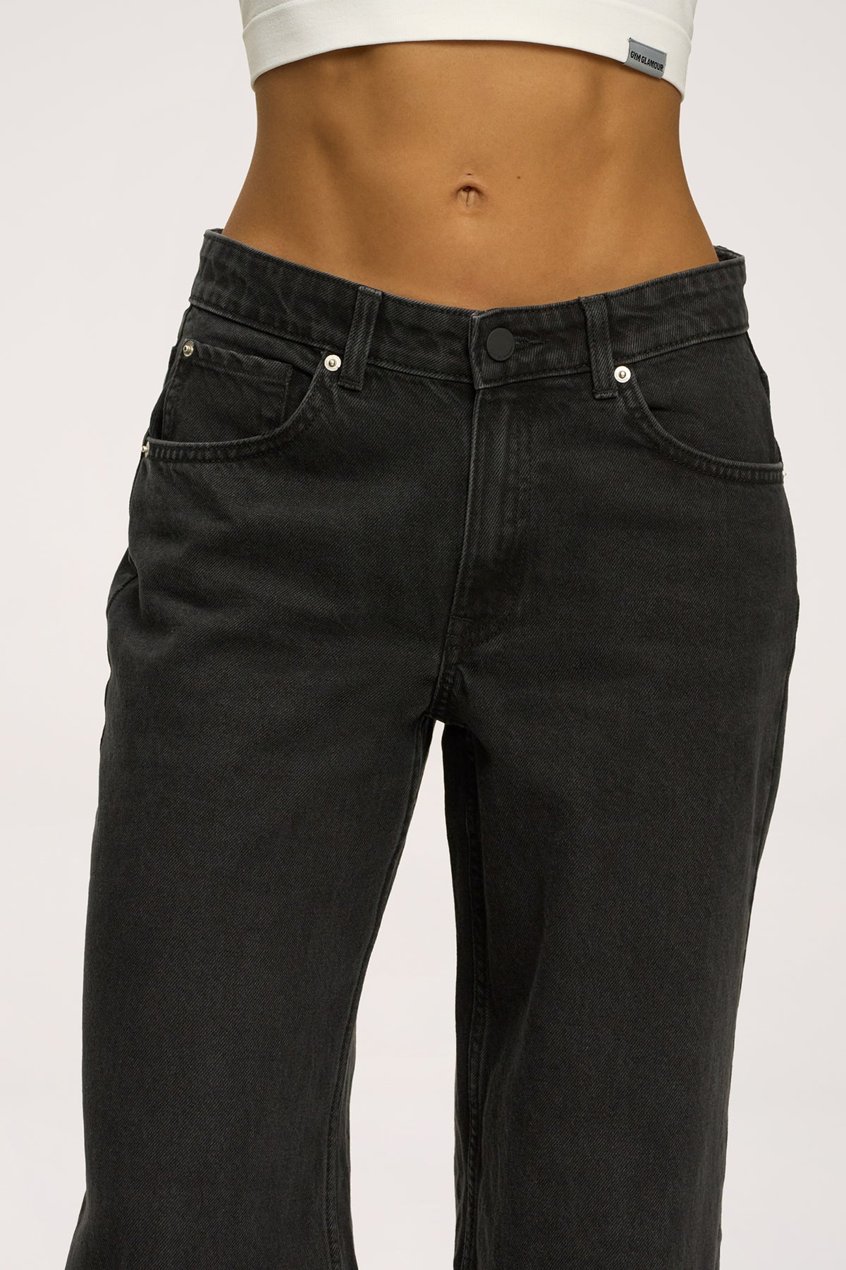Blugi boyfriend black