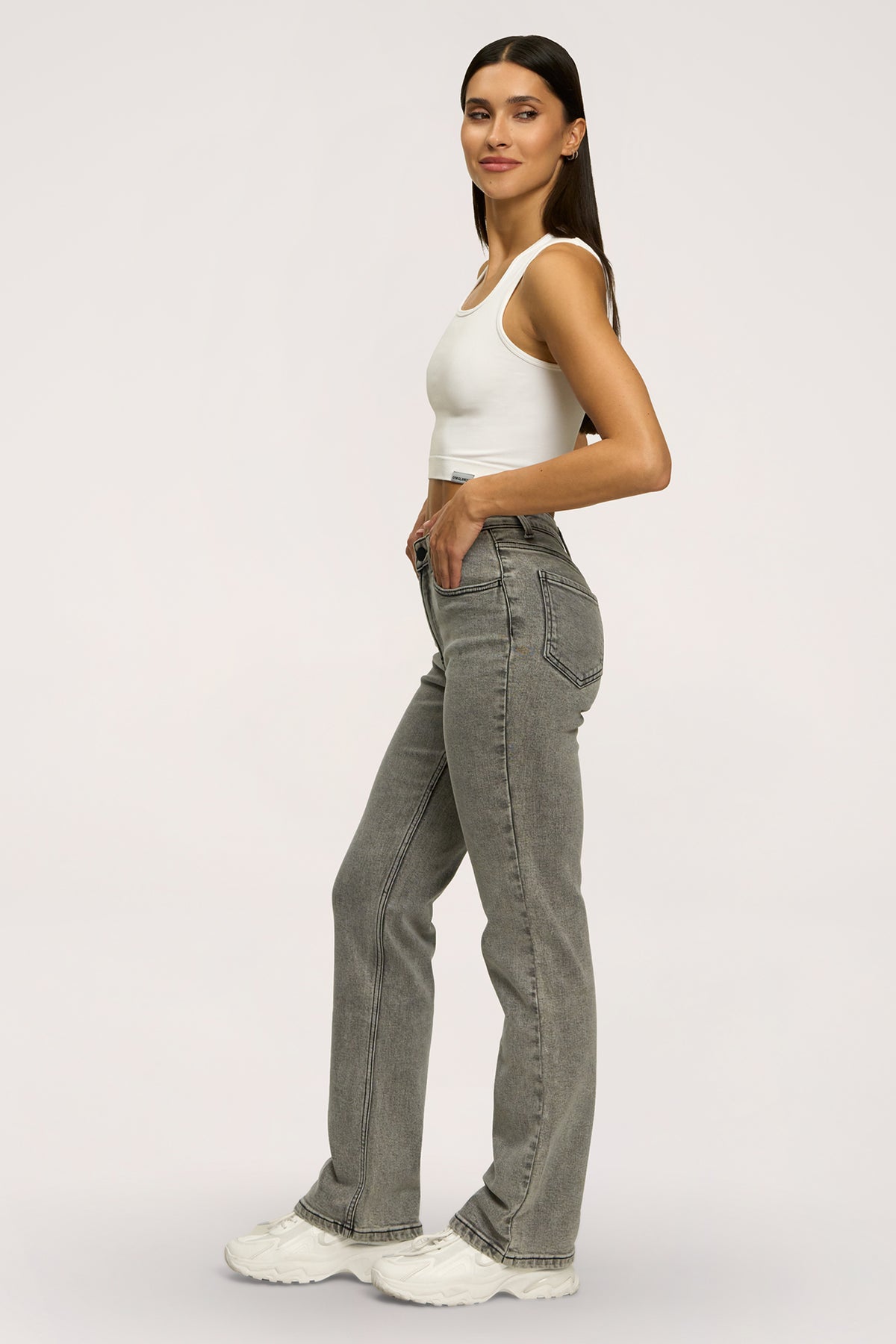 Blugi classic grey