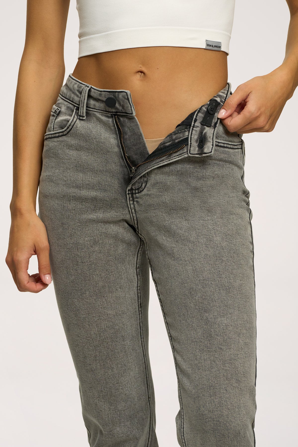 Blugi classic grey