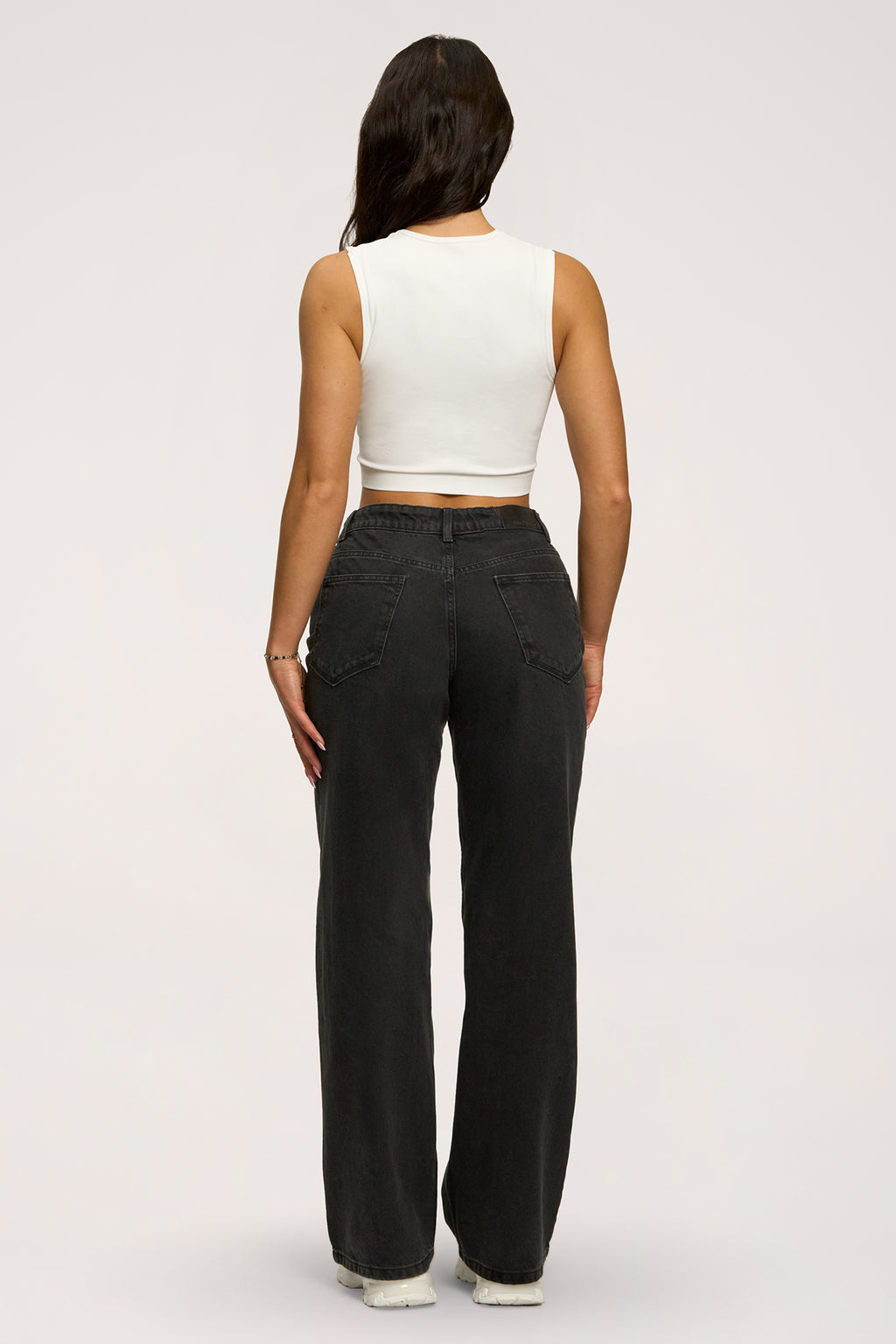 Blugi boyfriend black
