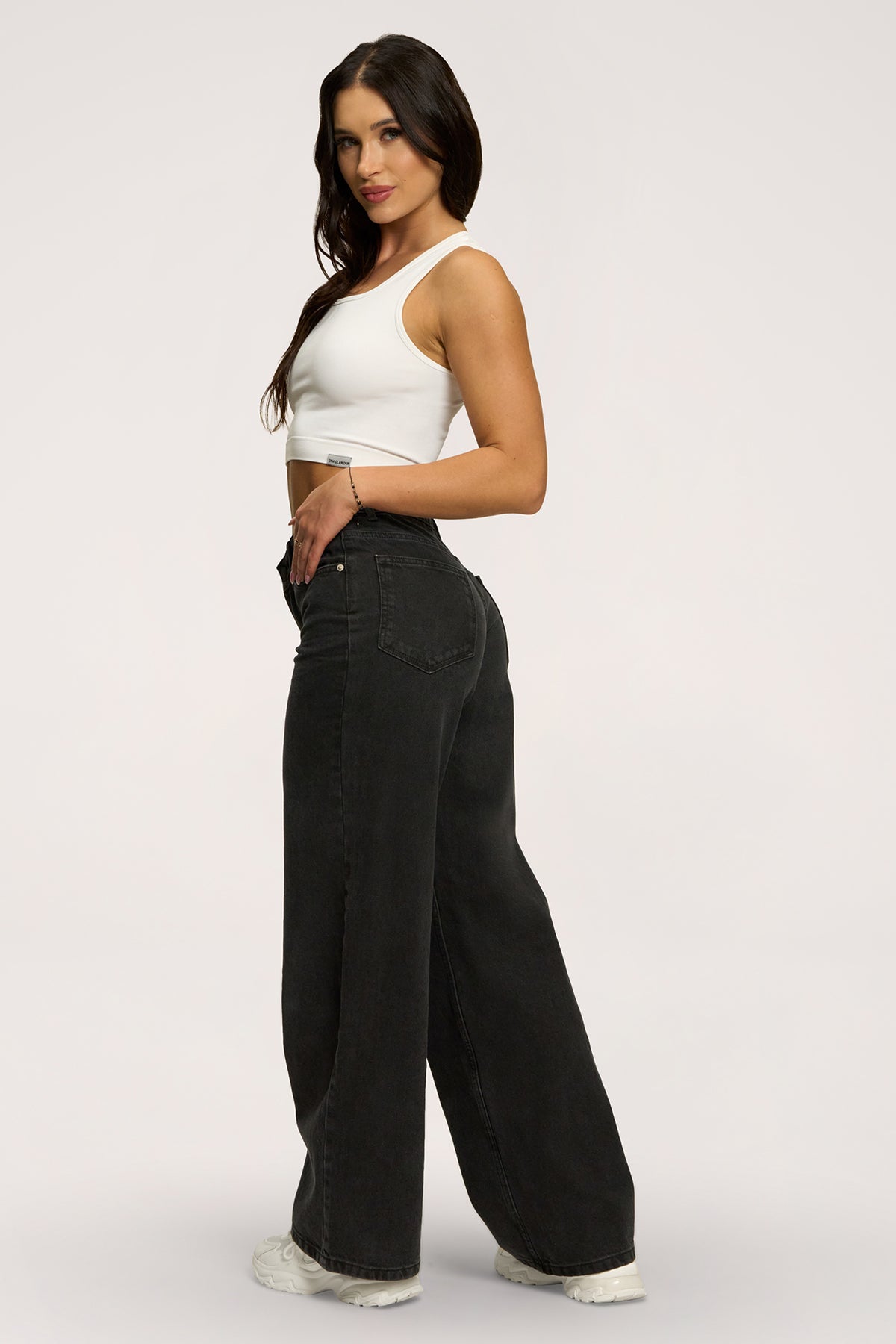 Blugi boyfriend black