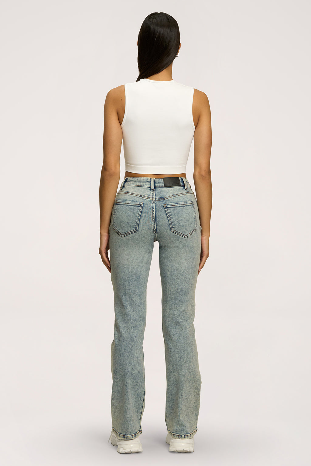 Blugi classic light blue