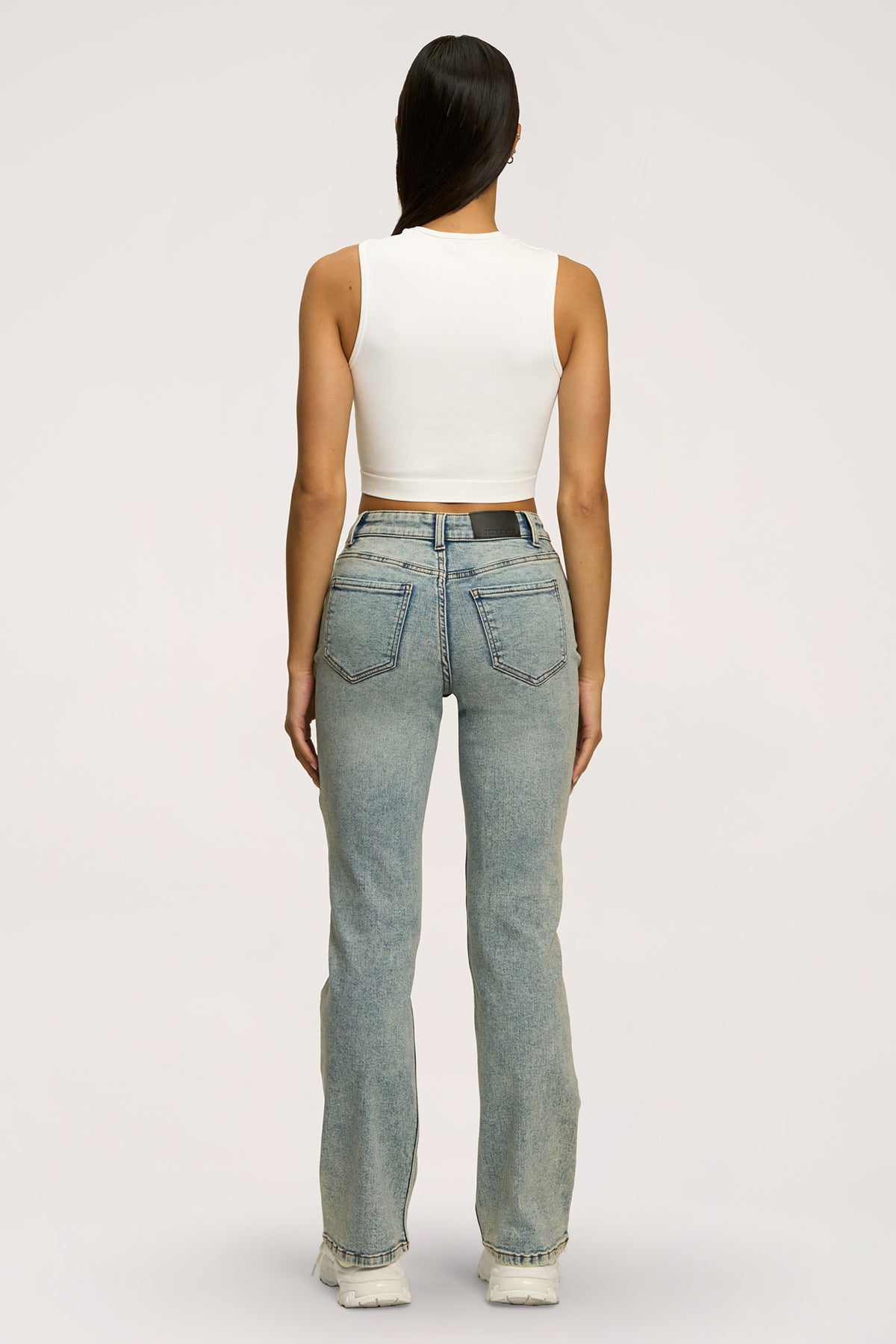 Blugi classic light blue
