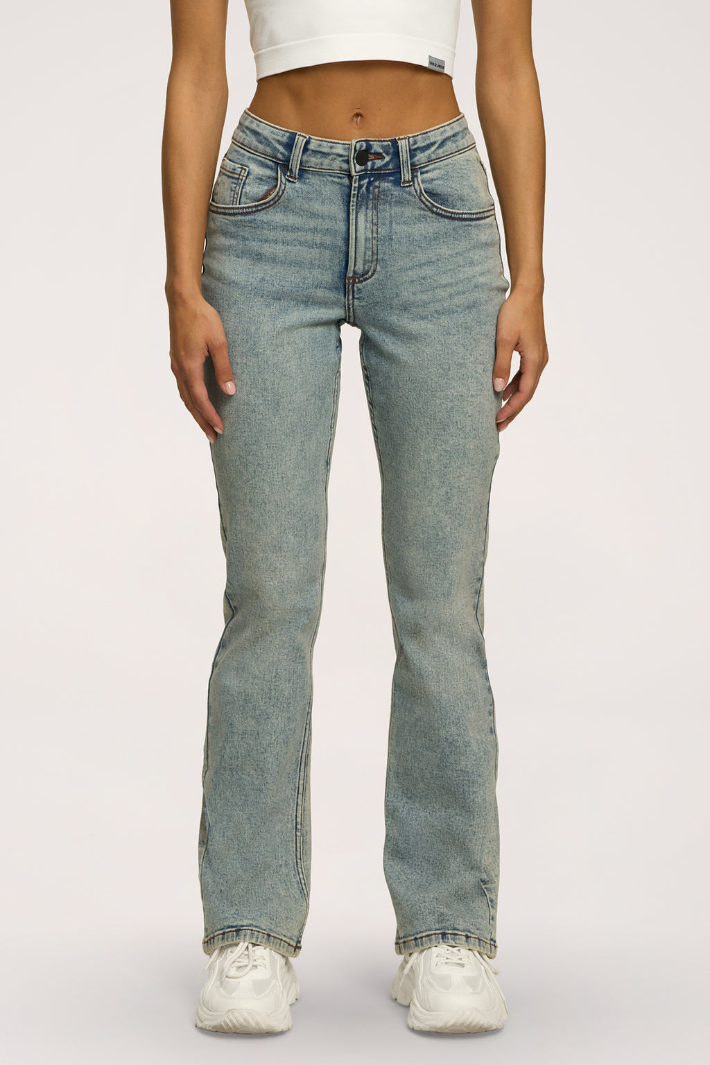 Blugi classic light blue