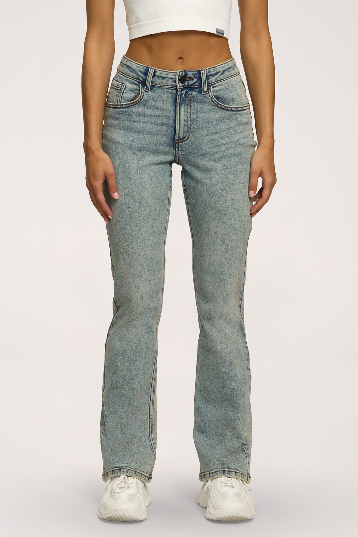 Blugi classic light blue