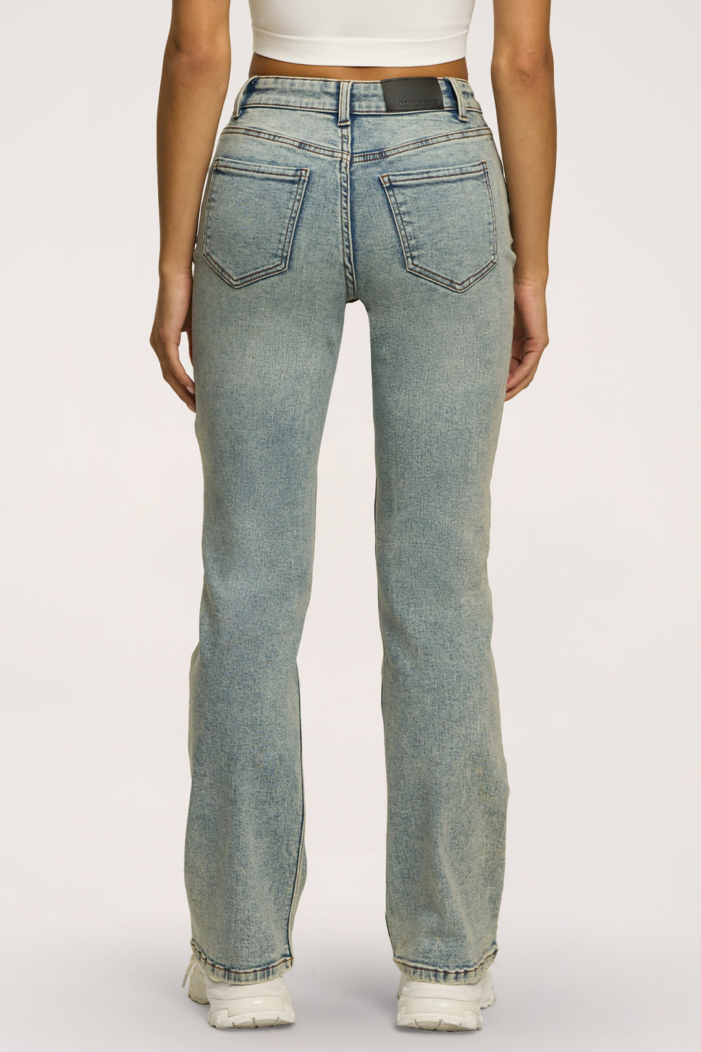 Blugi classic light blue