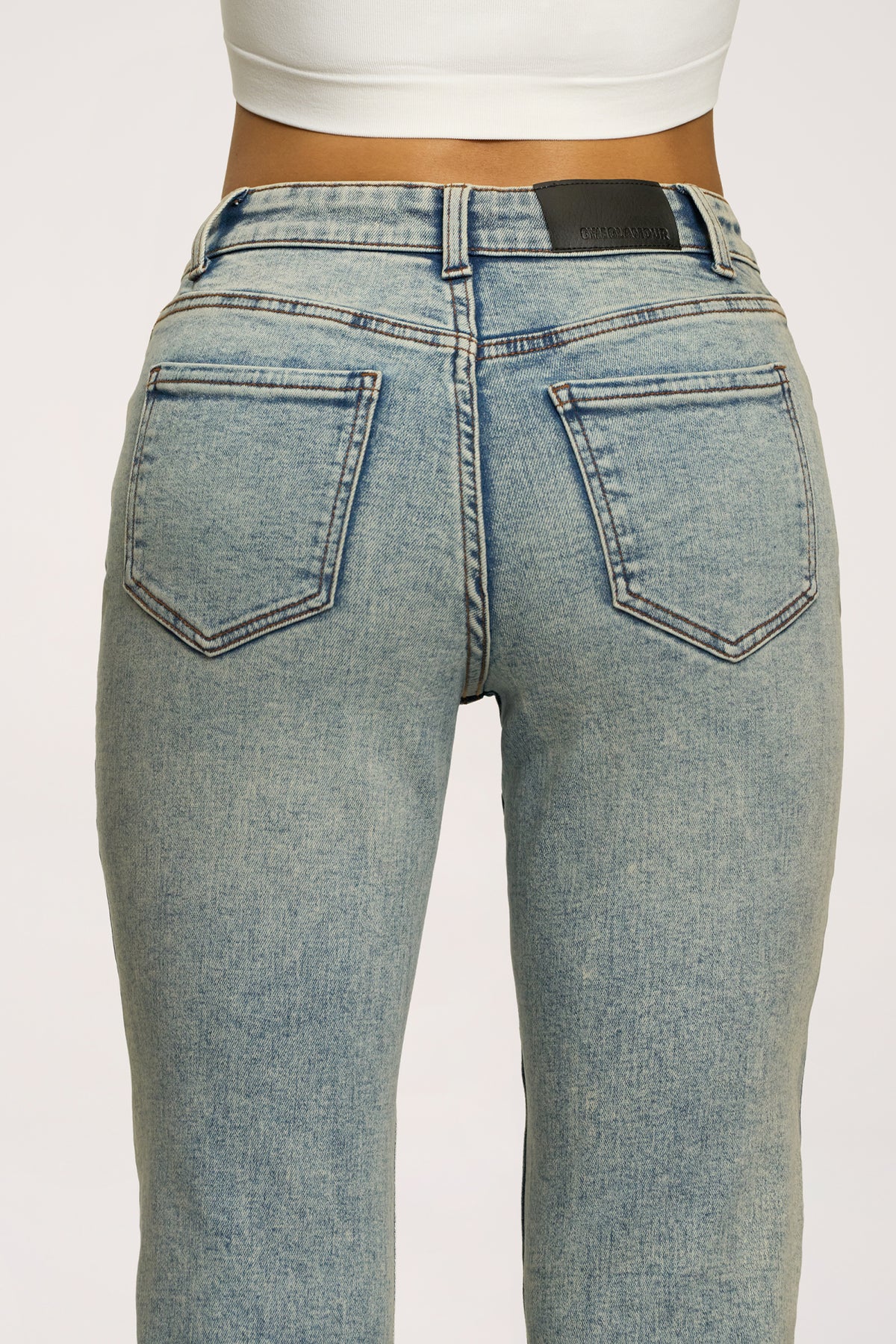 Blugi classic light blue
