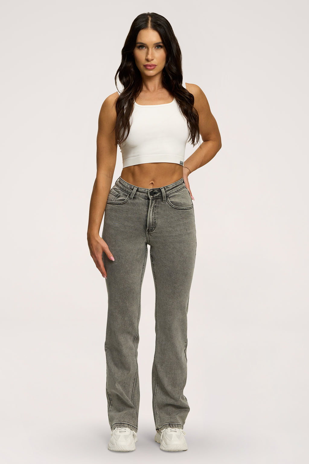 Blugi classic grey