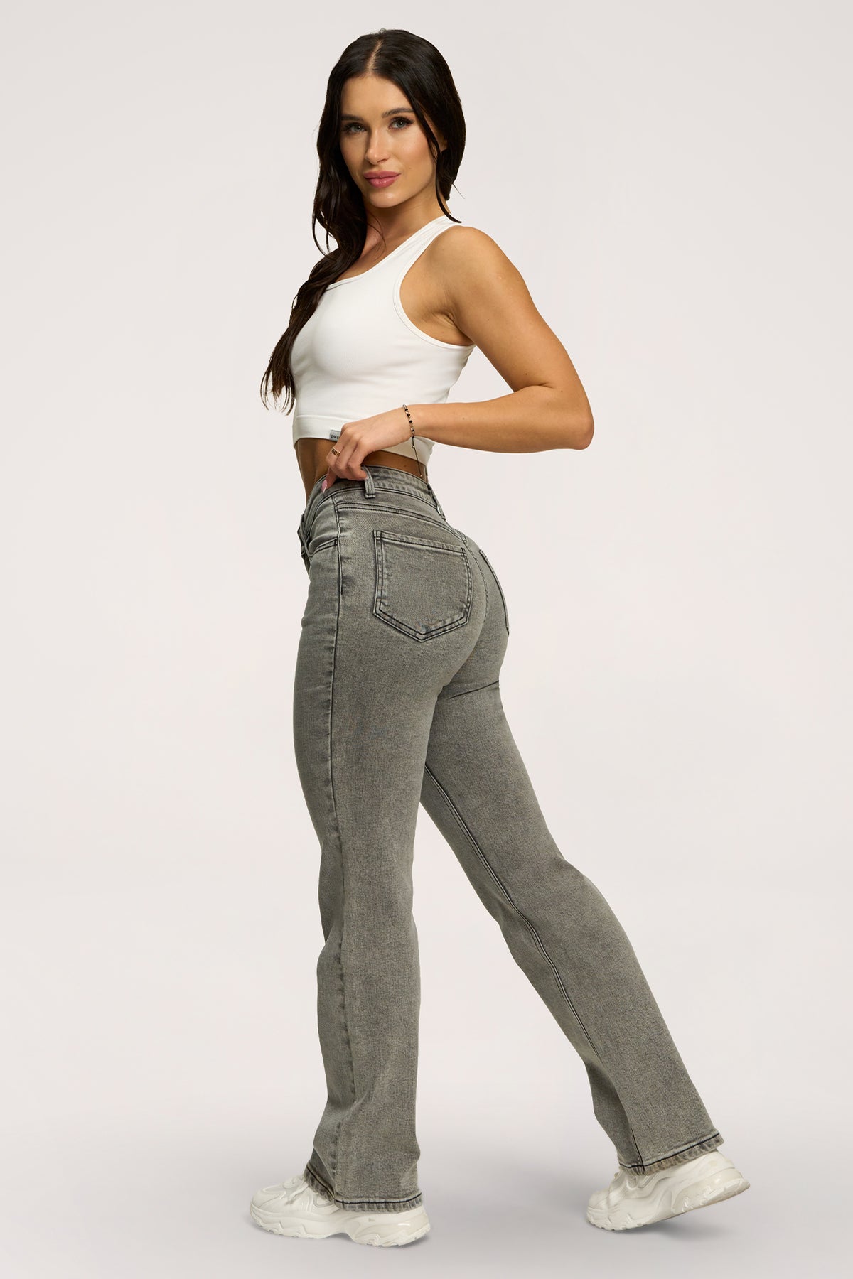 Blugi classic grey