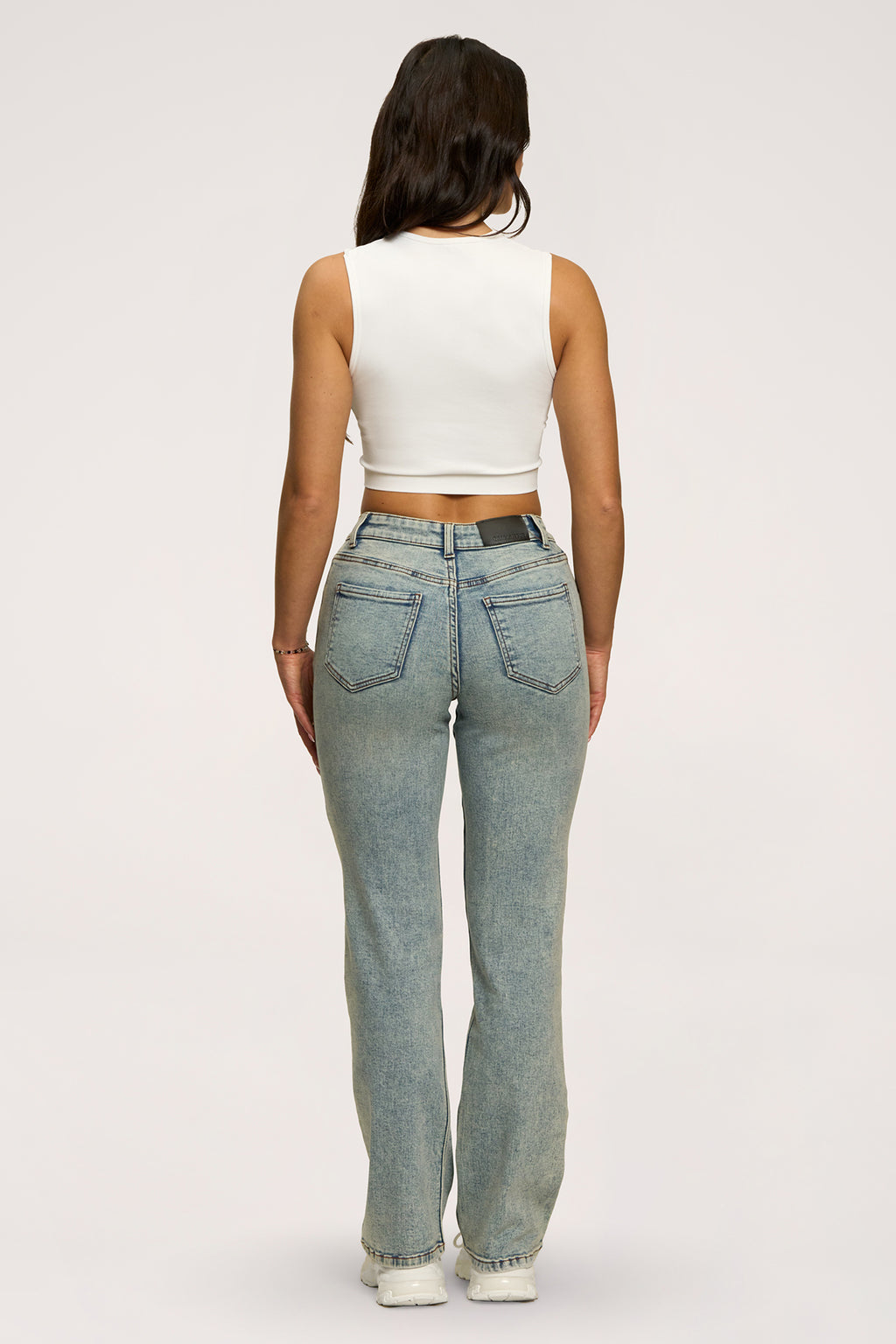 Blugi classic light blue