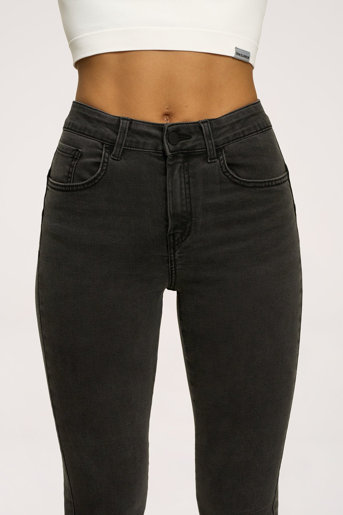 Blugi skinny perfect slim black