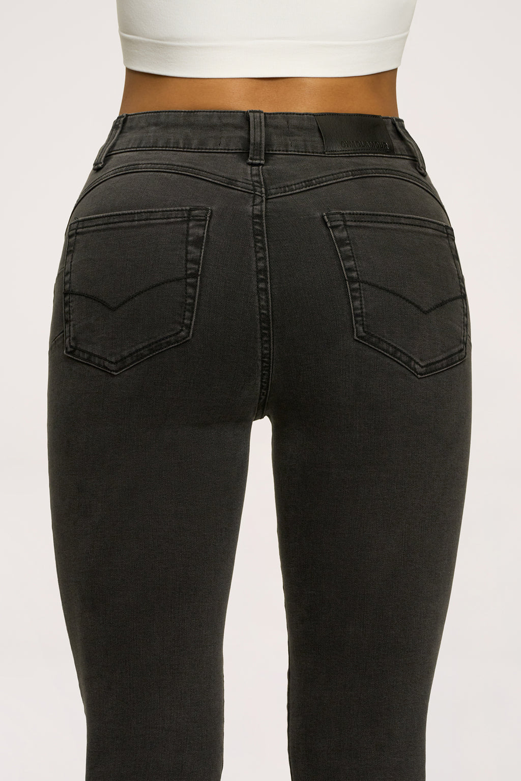 Blugi skinny perfect slim black