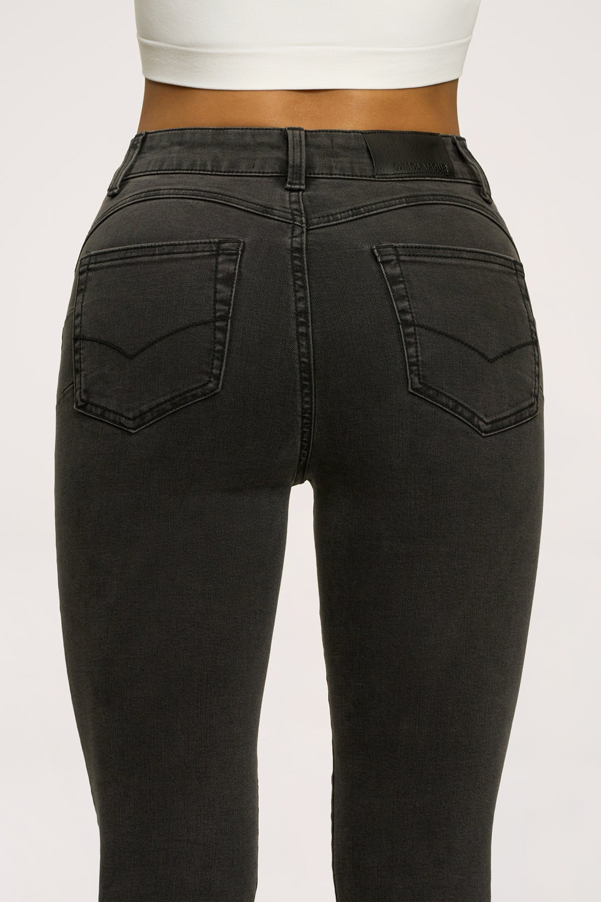Blugi skinny perfect slim black