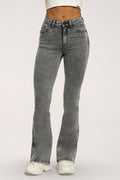 Blugi evazați perfect slim light grey