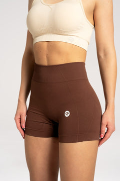 Pantaloni scurți basic brown
