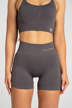 Pantaloni scurți push up 2.0 dark silver