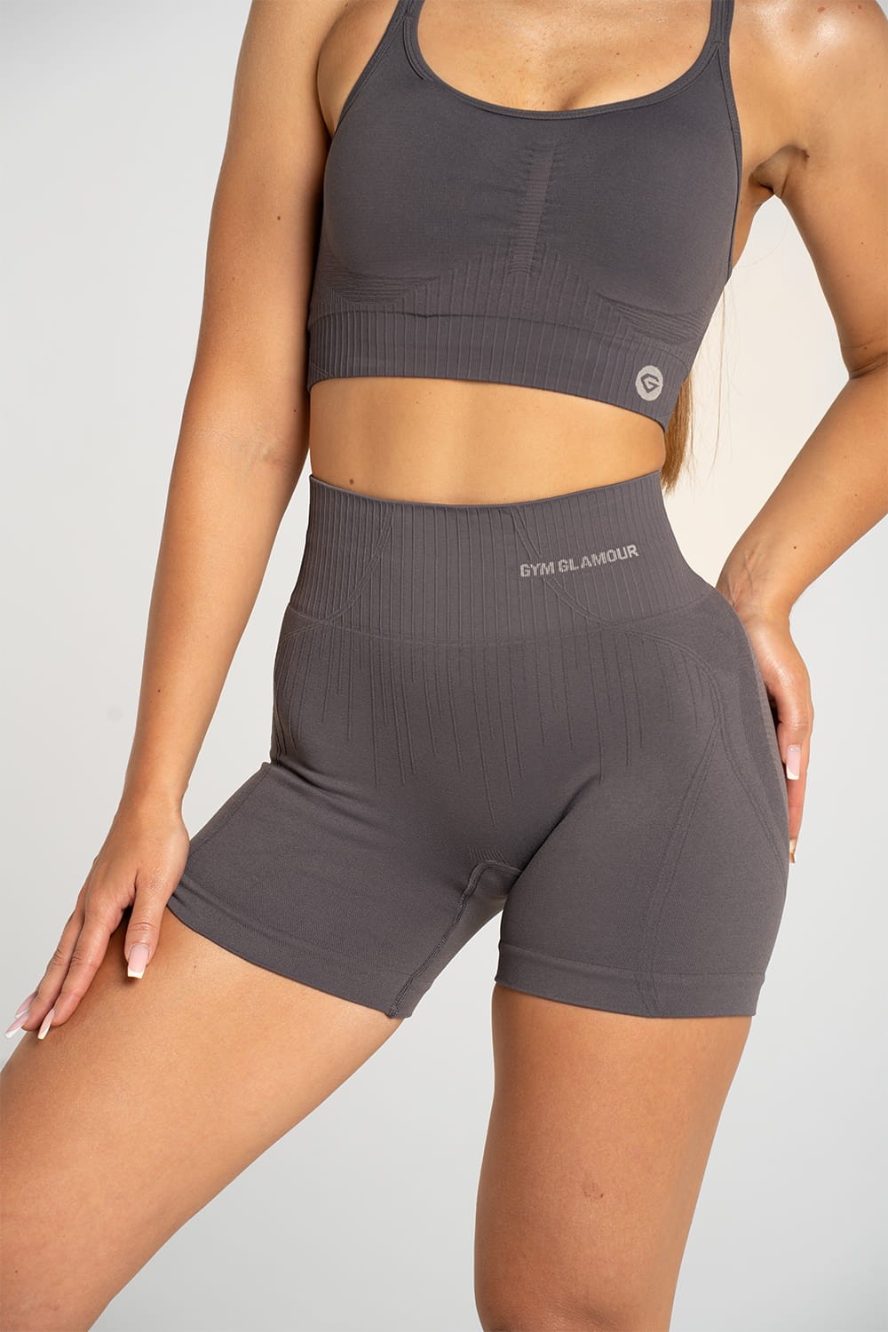 Spodenki push up 2.0 dark silver