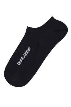 Șosete scurte negre 3-pack
