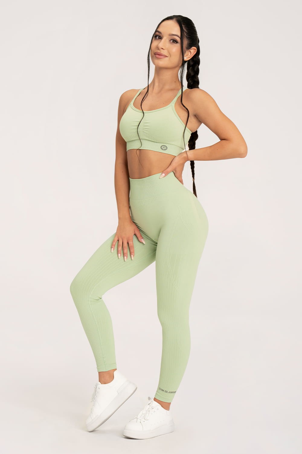 Leginsy push up 2.0 pistachio