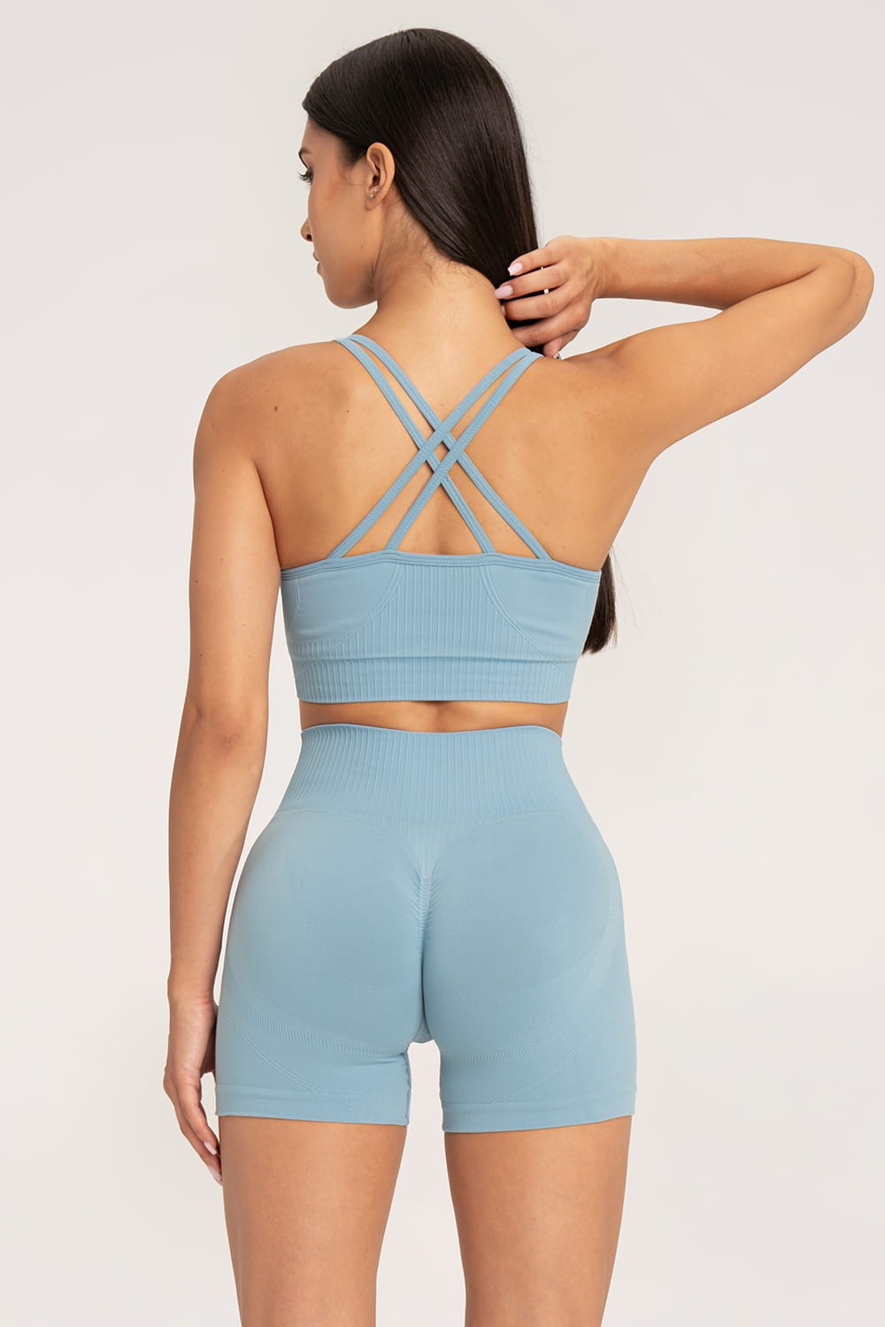 Spodenki push up 2.0 blue lagoon