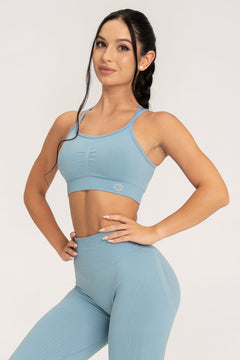 Sutien sport push up 2.0 blue lagoon
