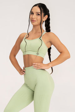 Sutien sport push up 2.0 pistachio