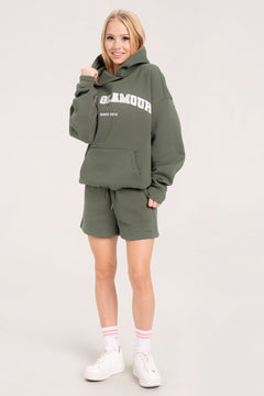 Pantalonii scurți de trening green smoke