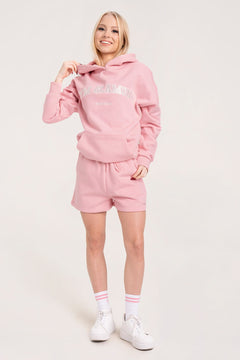 Pantalonii scurți de trening bubble gum