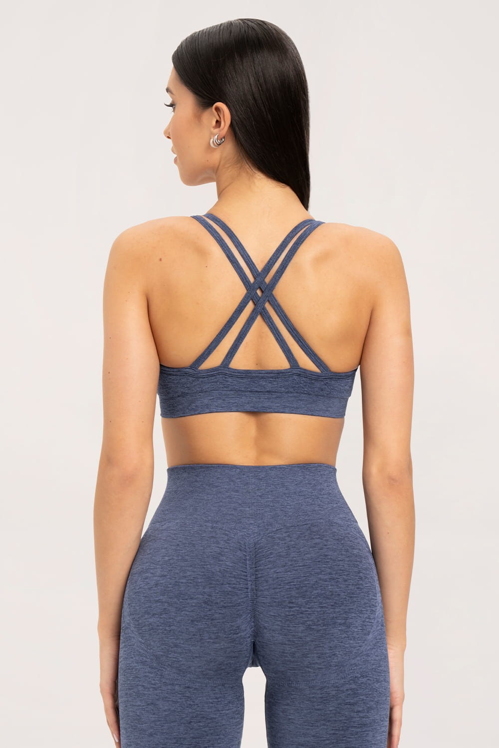 Biustonosz seamless dark blue